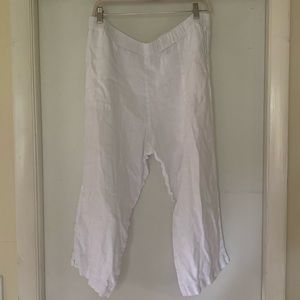 100% linen pants